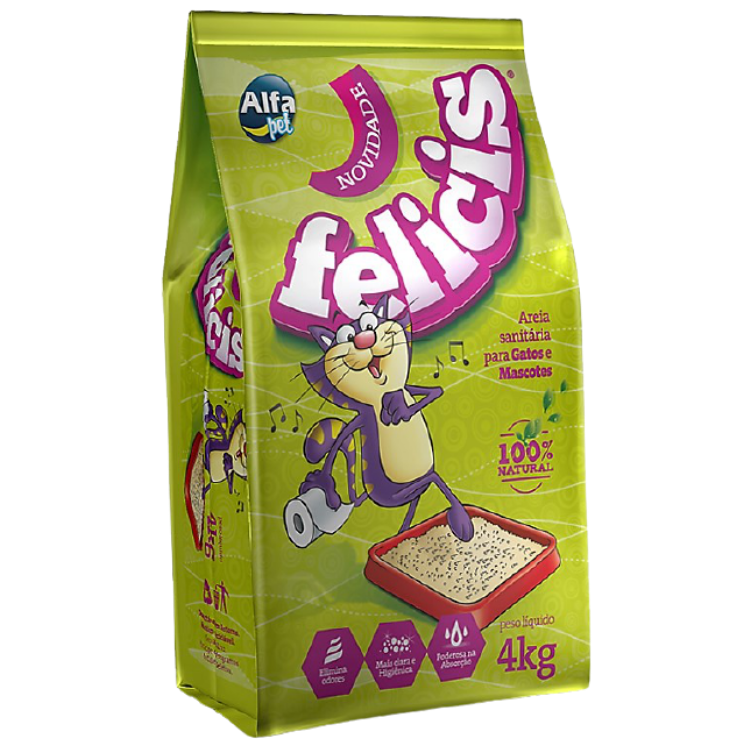 FELICIS GATOS GRANULADO HIGIÊNICO