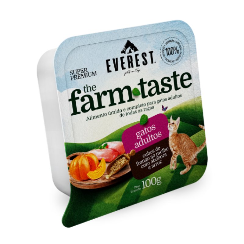 EVEREST THE FARM TASTE GATOS FRANGO