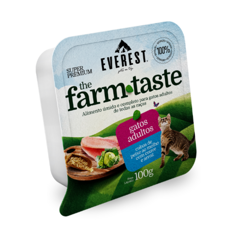 EVEREST THE FARM TASTE GATOS PEIXE