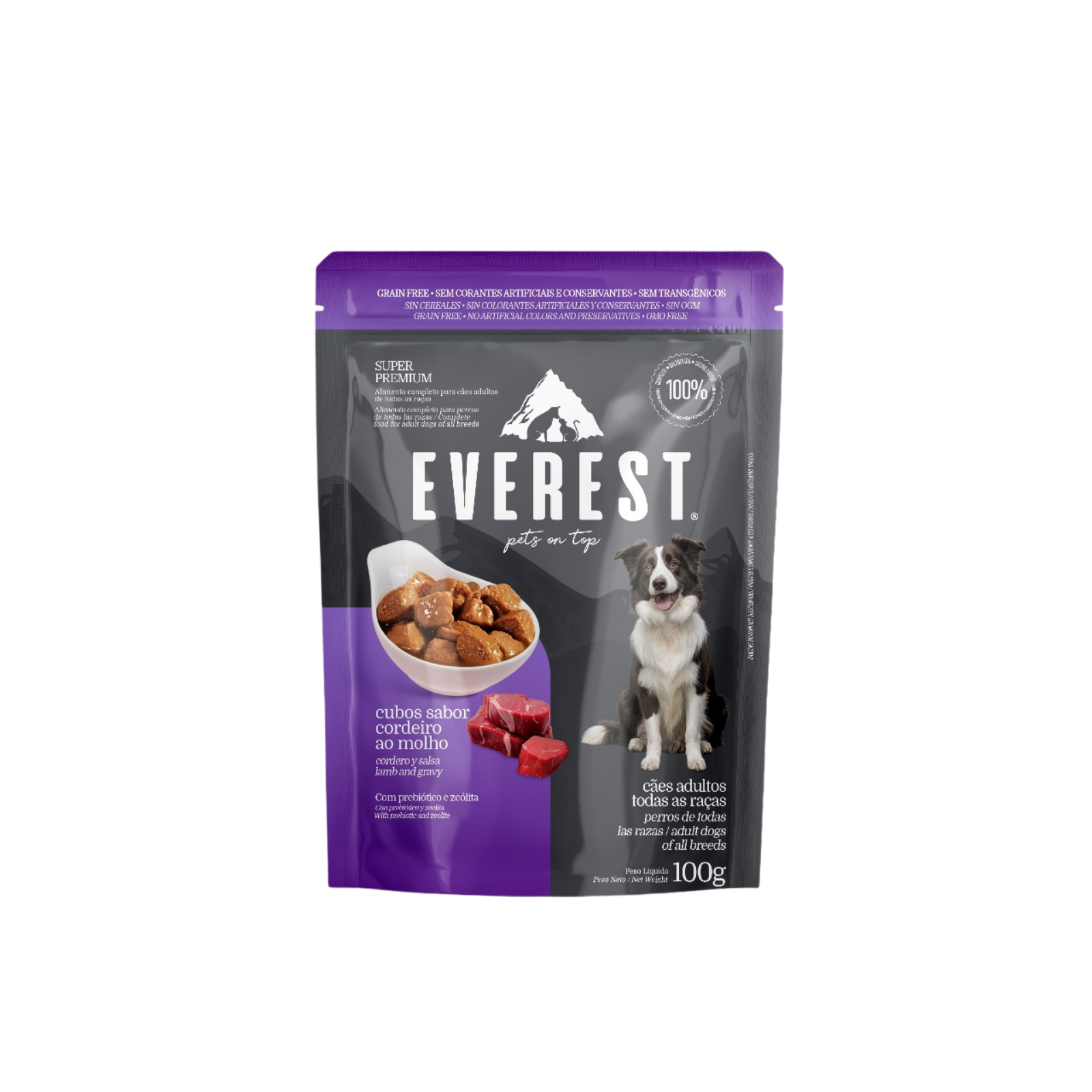 EVEREST CÃES ADULTOS CORDEIRO 18X