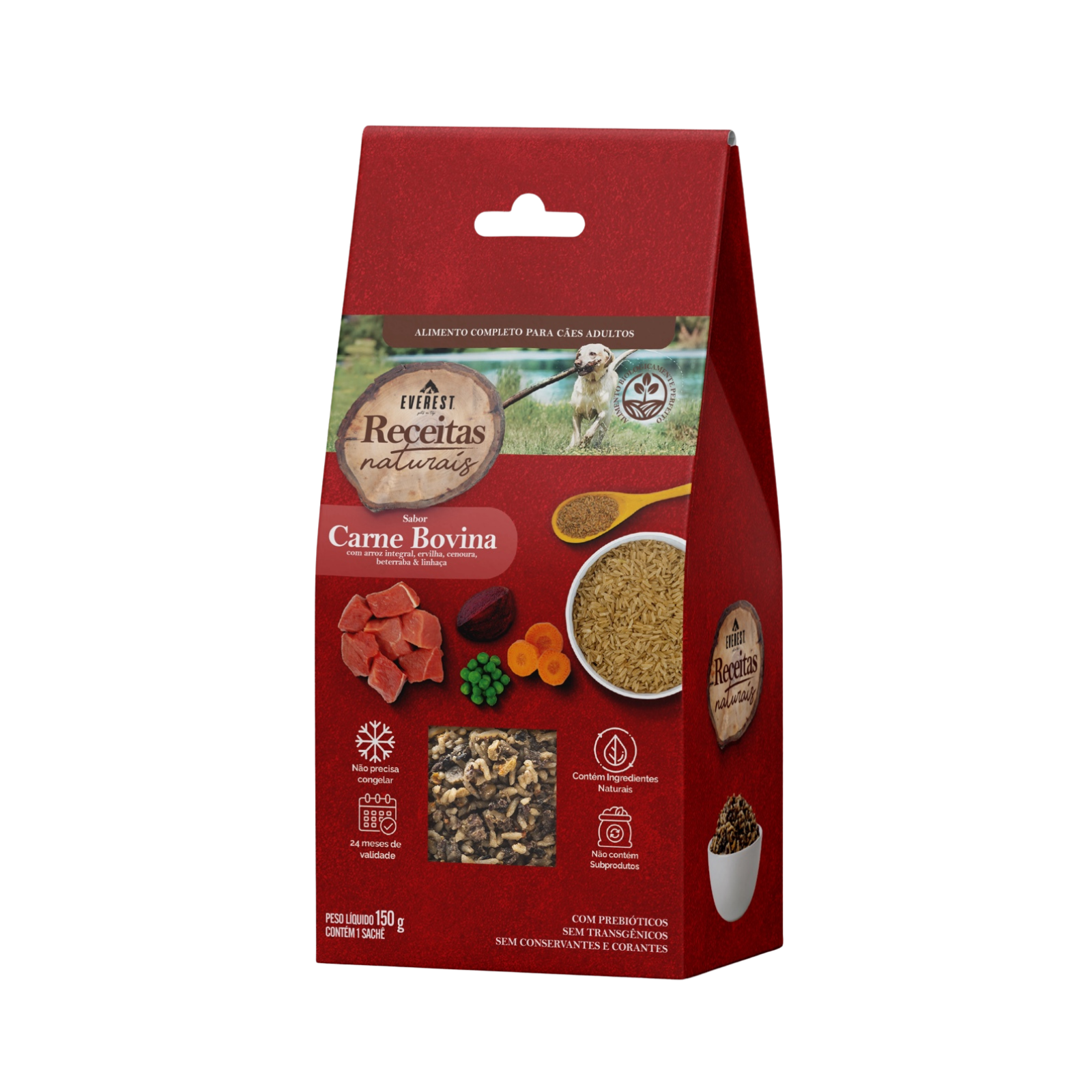 EVEREST RECEITAS NATURAIS CÃES CARNE