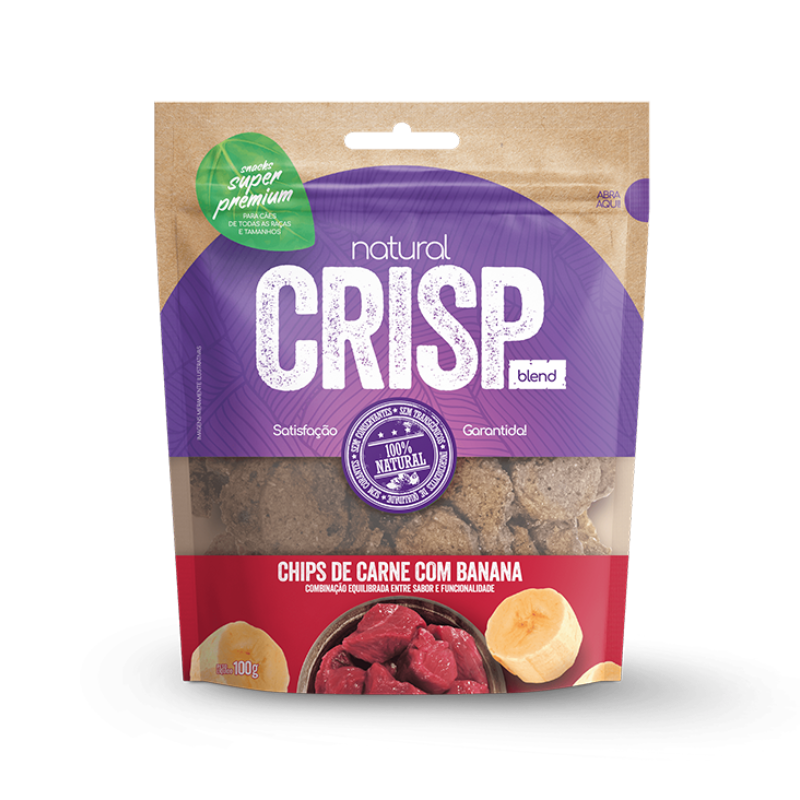 NATURAL CRISP CHIPS CARNE COM BANANA