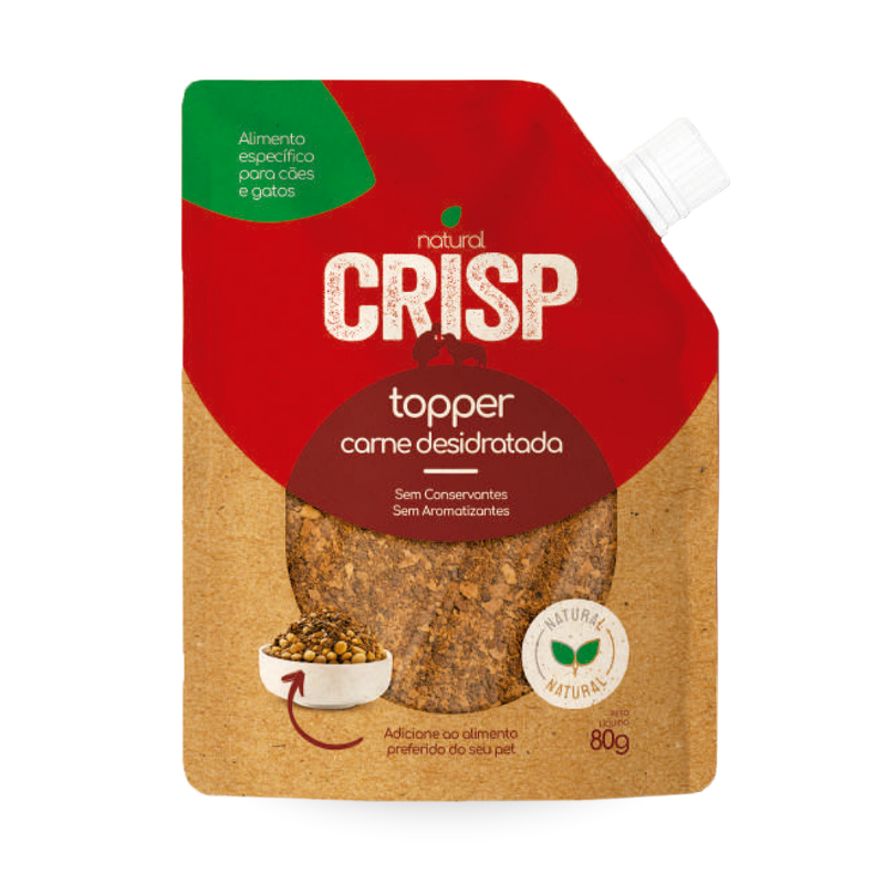 NATURAL CRISP TOPPER CARNE