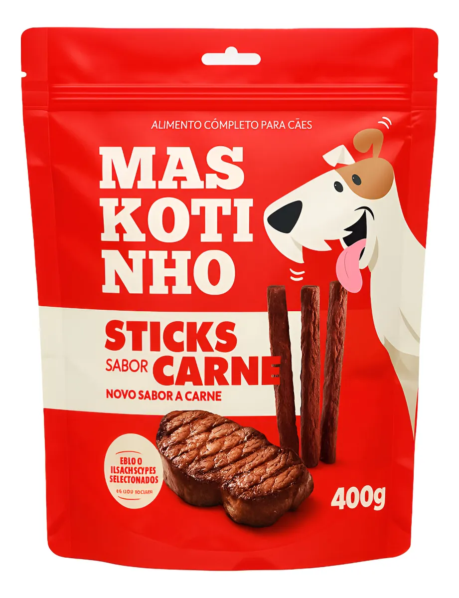 MASKOTINHO STICK CARNE