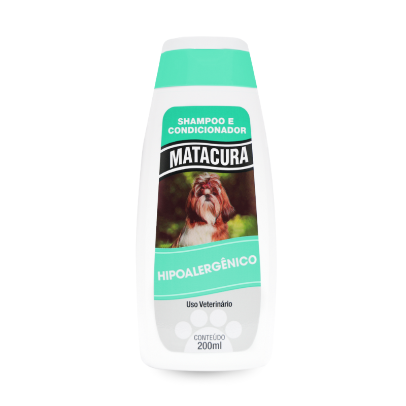 MATACURA CÃES SHAMPOO CONDICIONADOR HIPOALERGENICO