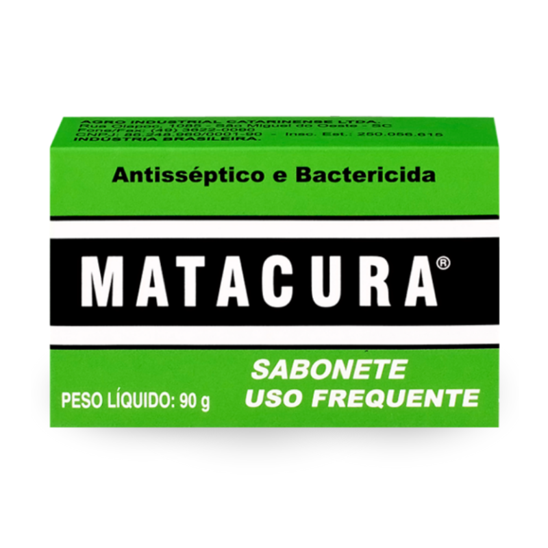 MATACURA SABONETE ANTISSEPTICO E BACTERICIDA