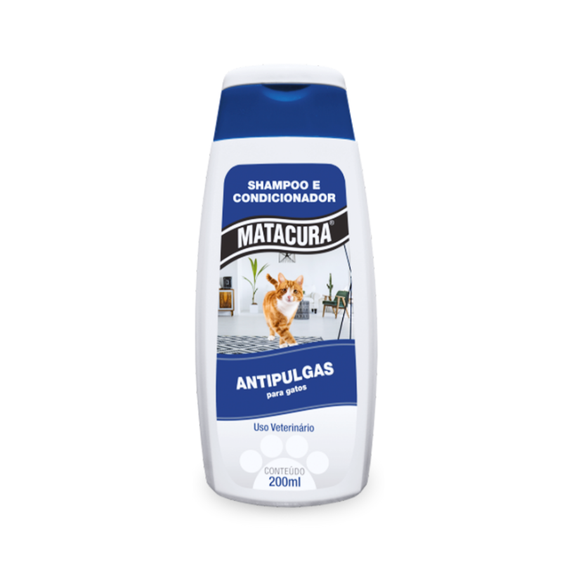 MATACURA GATOS SHAMPOO ANTIPULGAS