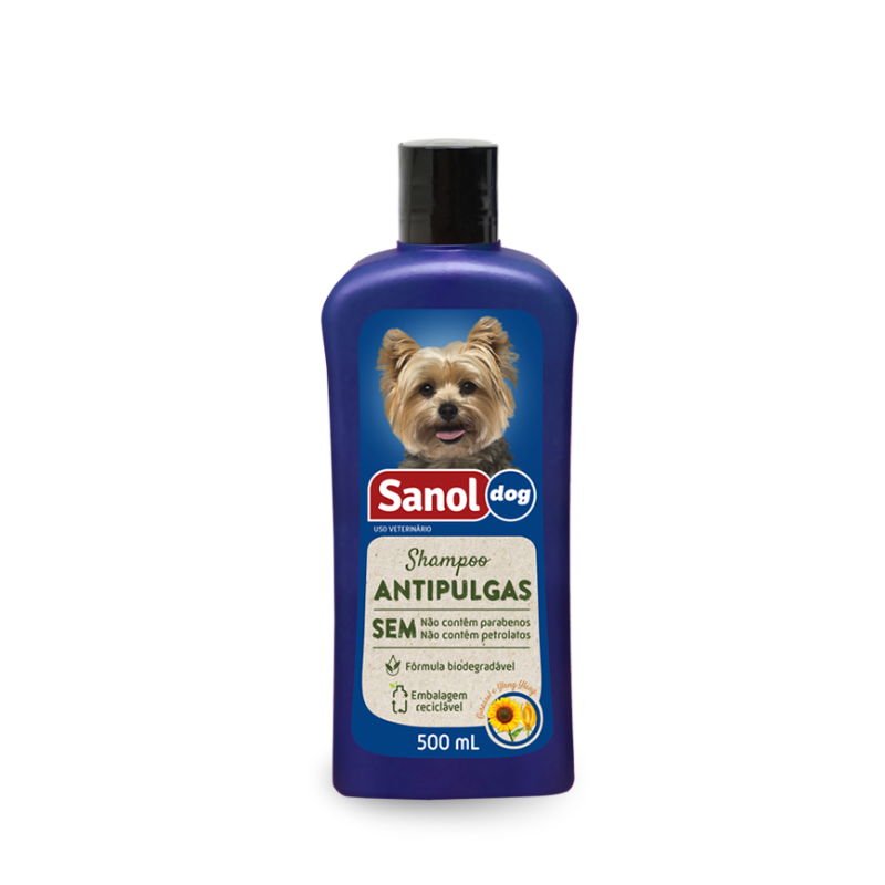 SANOL CÃES SHAMPOO ANTIPULGAS
