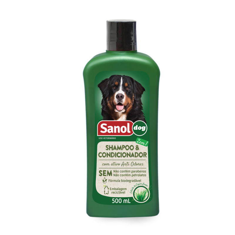 SANOL CÃES SHAMPOO E CONDICIONADOR CITRUS