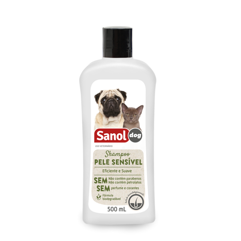 SANOL CÃES SHAMPOO PELE SENSIVEL