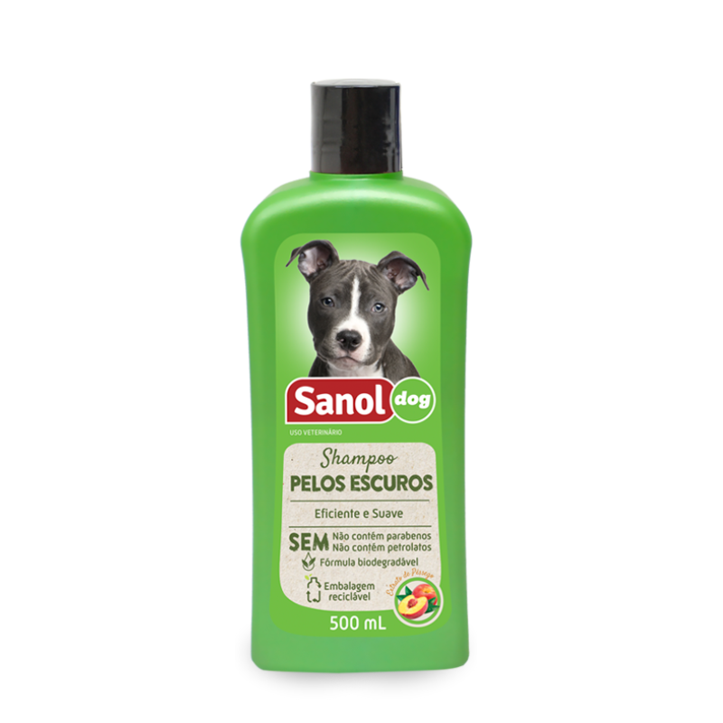 SANOL CÃES SHAMPOO PELOS ESCUROS