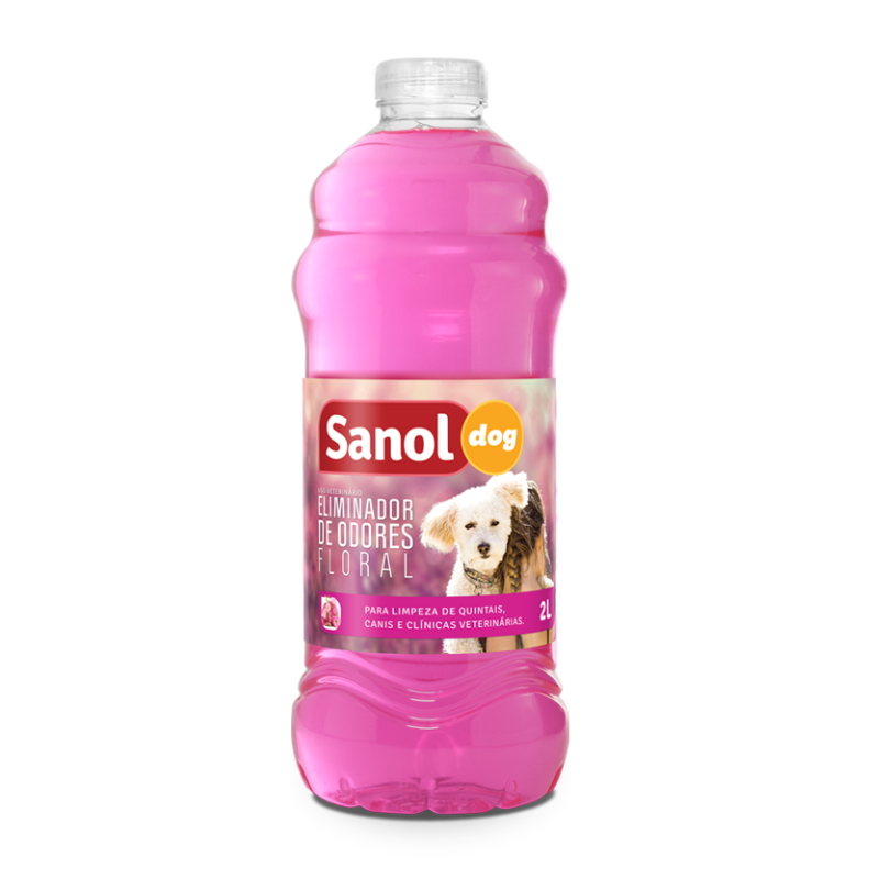 SANOL CÃES ELIMINADOR DE ODORES FLORAL
