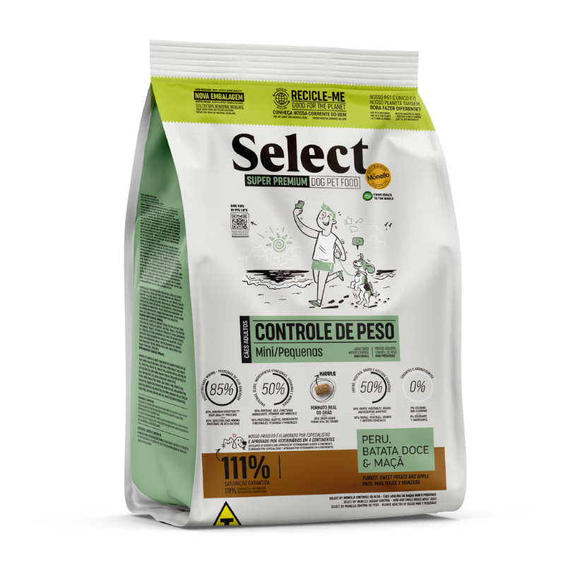 SELECT CÃES AD MINI E PEQUENA CONTROLE DE PESO