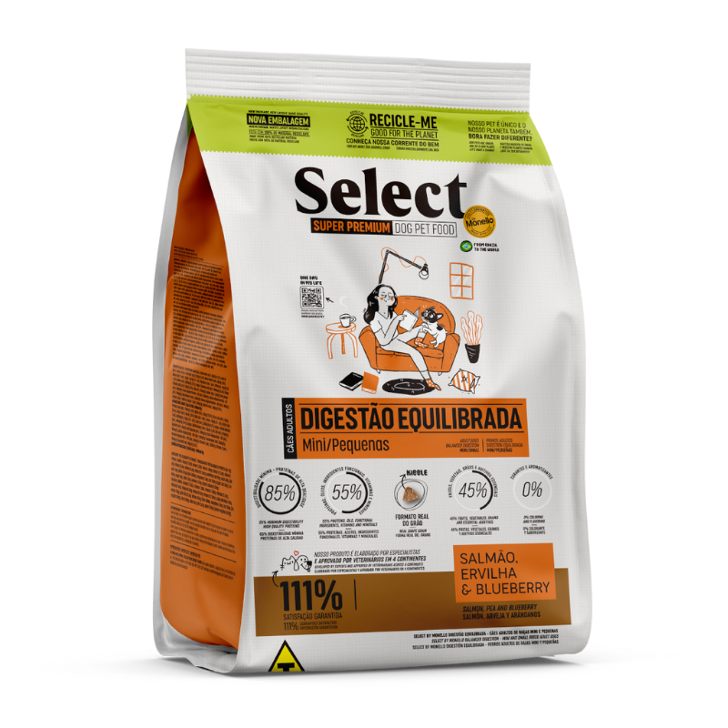 SELECT CÃES AD MINI E PEQUENA DIGESTÃO EQUILIBRADA