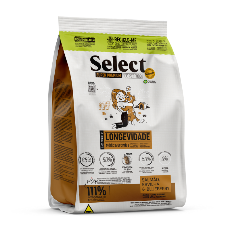 SELECT CÃES SÊNIOR 5+ MÉDIA E GRANDE LONGEVIDADE